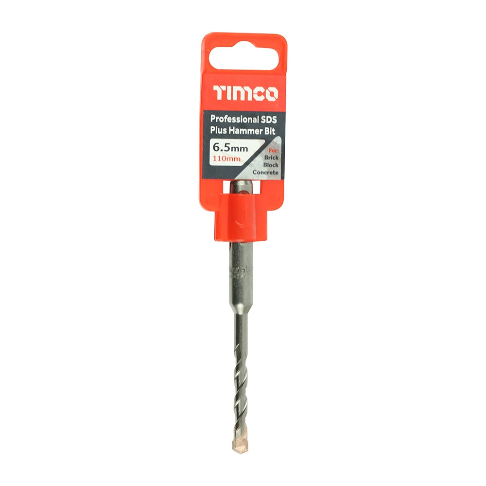 Timco 6.5 x 110mm Professional SDS Plus Hammer Bit High quality  AP65110
