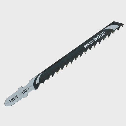 DeWalt 100mm HCS T-Shank Scroller Wood Cutting Jigsaw Blades DT2166-QZ Pack of 5