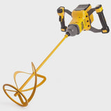 Dewalt DCD240X2 54V Flexvolt Brushless Paddle Mixer with 2 x 9.0Ah Batteries Charger & Heavy-Duty Kit Bag
