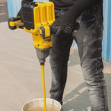 Dewalt DCD240X2 54V Flexvolt Brushless Paddle Mixer with 2 x 9.0Ah Batteries Charger & Heavy-Duty Kit Bag