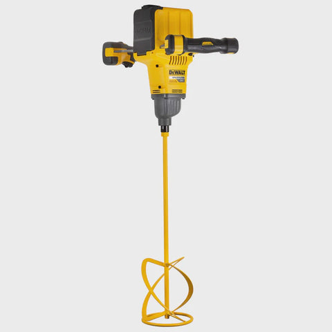 Dewalt DCD240X2 54V Flexvolt Brushless Paddle Mixer with 2 x 9.0Ah Batteries Charger & Heavy-Duty Kit Bag