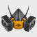 Dewalt Half Face Mask Respirator with A2P3 Filters Medium DXIR1HMMA2P3