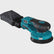 Makita BO001CGZ 40VMax XGT 125mm Brushless Random Orbit Sander Body Only