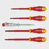 Rothenberger SUPER-EGO Screwdriver Set + Tester - 1500000671
