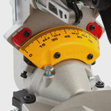 Dewalt DWS727 250mm Double Bevel Slide Mitre Saw With XPS 240V