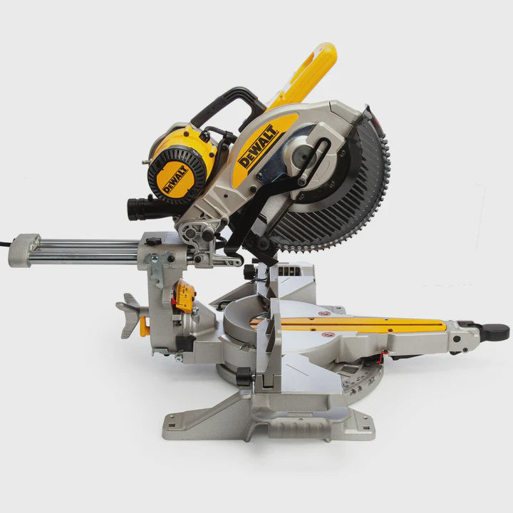 Dewalt DWS727 250mm Double Bevel Slide Mitre Saw With XPS 240V