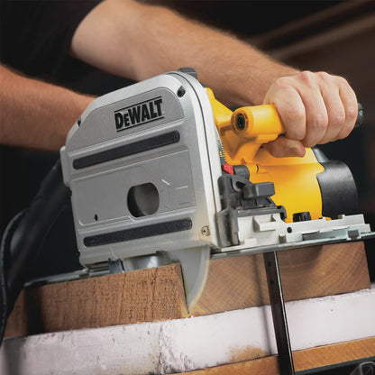 Dewalt DWS520KTL 165mm Heavy-Duty Plunge Saw 1300W 110V - No Guide Rail