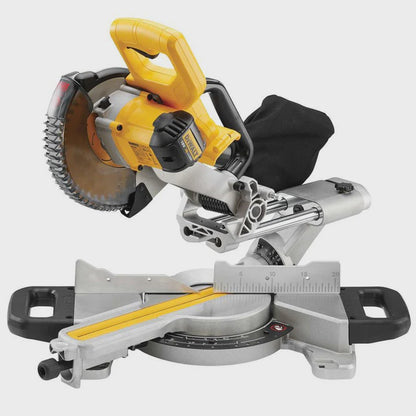 DeWalt DCS365M2 18V XR 184mm Mitre Saw with 2 x 4.0Ah Battery & Charger