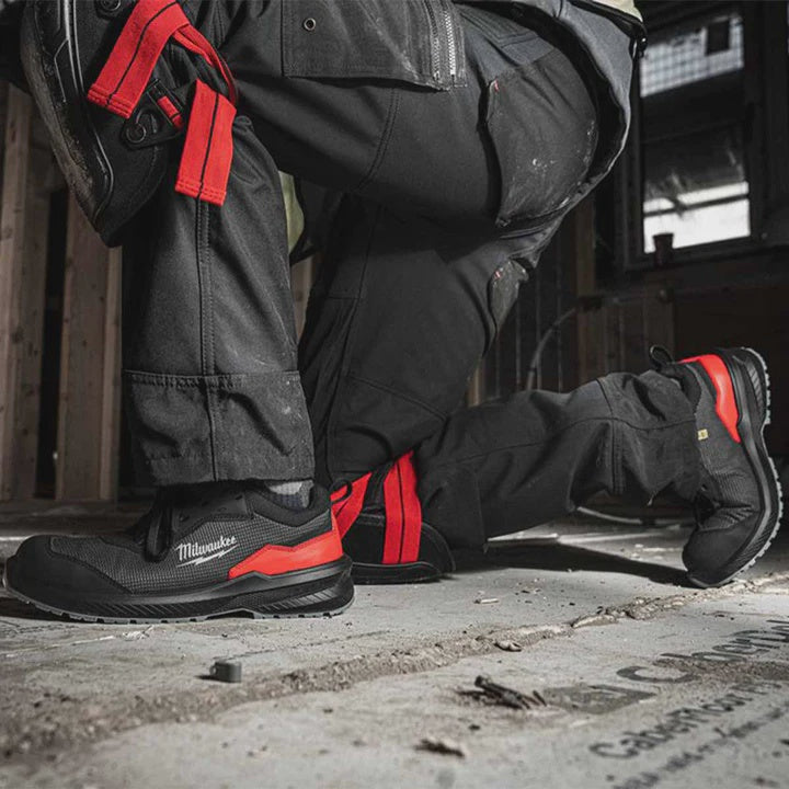 Milwaukee Flextred S1PS Safety Trainers Black Size 7 - 4932493693