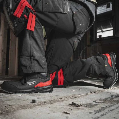 Milwaukee Flextred S1PS Safety Trainers Black Size 7 - 4932493693