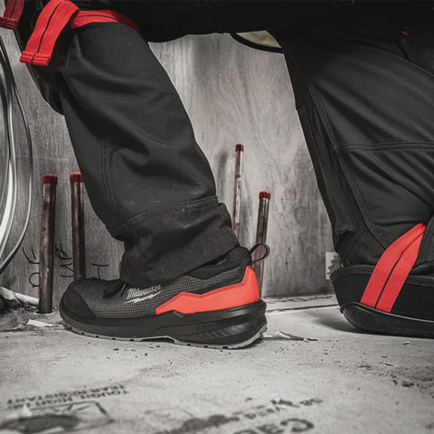 Milwaukee Flextred S1PS Safety Trainers Black Size 10 - 4932493696