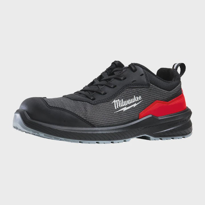 Milwaukee Flextred S1PS Safety Trainers Black Size 8 - 4932493694