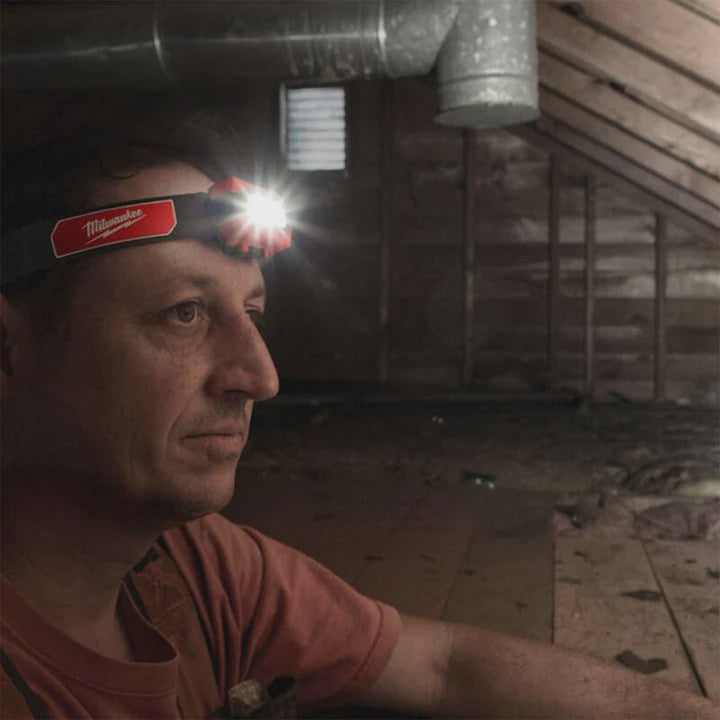 Milwaukee HL2-LED Alkaline Slim Headlamp 350LM 4933471286