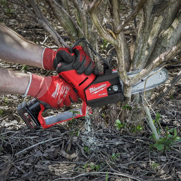 Milwaukee M12 FHS-602X 12V 6" FUEL Brushless Hatchet Pruning Saw With 2 x 6.0Ah Battery & Charger 4933472213