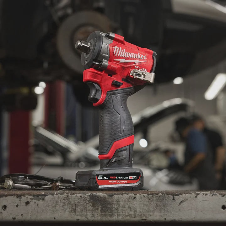 Milwaukee M12FCIWF12G3-0 12V Brushless 1/2" Compact Impact Wrench with Friction Ring Body Only 4933493454