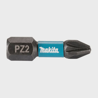 Makita E-12376 PZ2 25mm Impact Bits Of 25 Piece