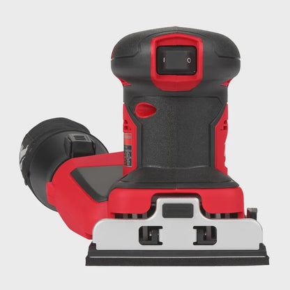 Milwaukee M18BQSS-502B 18V 1/4 Sheet Sander with 2 x 5.0Ah Batteries, Charger & Bag 4933479968