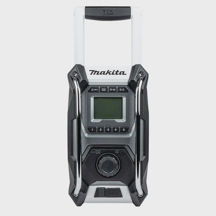 Makita MR001GZ01 12V / 40V Max / CXT / LXT / XGT Job Site Radio White Body Only