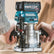 Makita RT001GZ16 40Vmax XGT Brushless Router Trimmer With Type 4 Case
