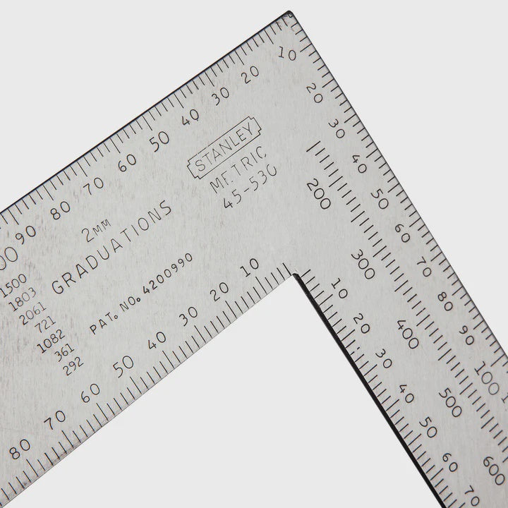 Stanley 1-45-530 Metric Roofing Square 600 x 400mm STA145530