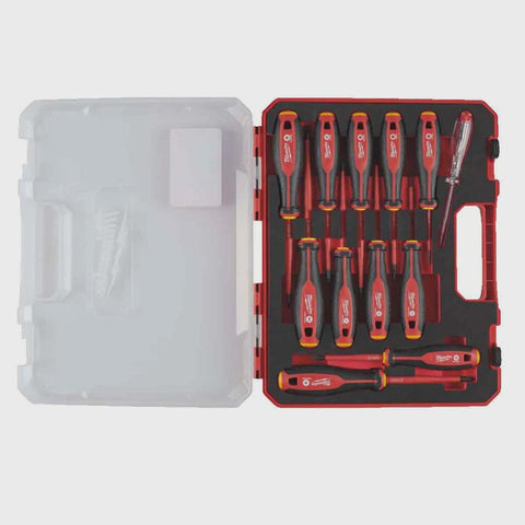 Milwaukee VDE Screwdriver 12 Piece Set 4932479095