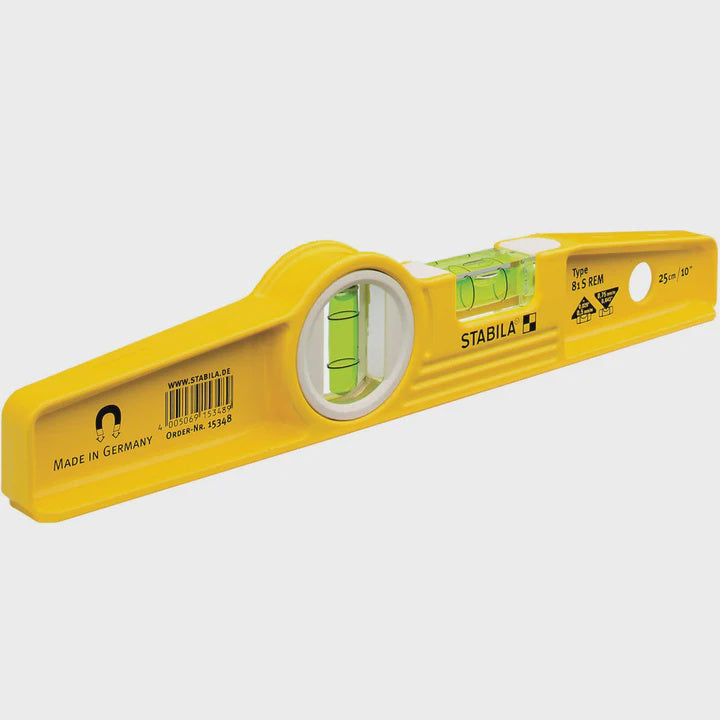 Stabila 196-2 Spirit Levels 600mm & 1200mm with 81SREM Rare Earth Level STB1962PACK