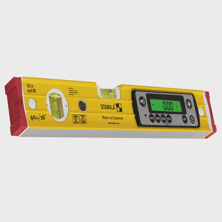 Stabila STB196DL-40 16"/40cm TECH 196 DL Digital Spirit Level - 19830