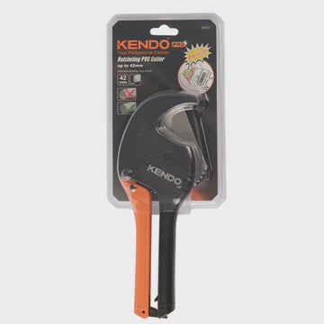 Kendo 42mm V-Shape Ratchet Plastic Cutter
