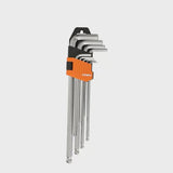 Kendo Extra long Arm Ball End Hex Key Set 9 Pieces
