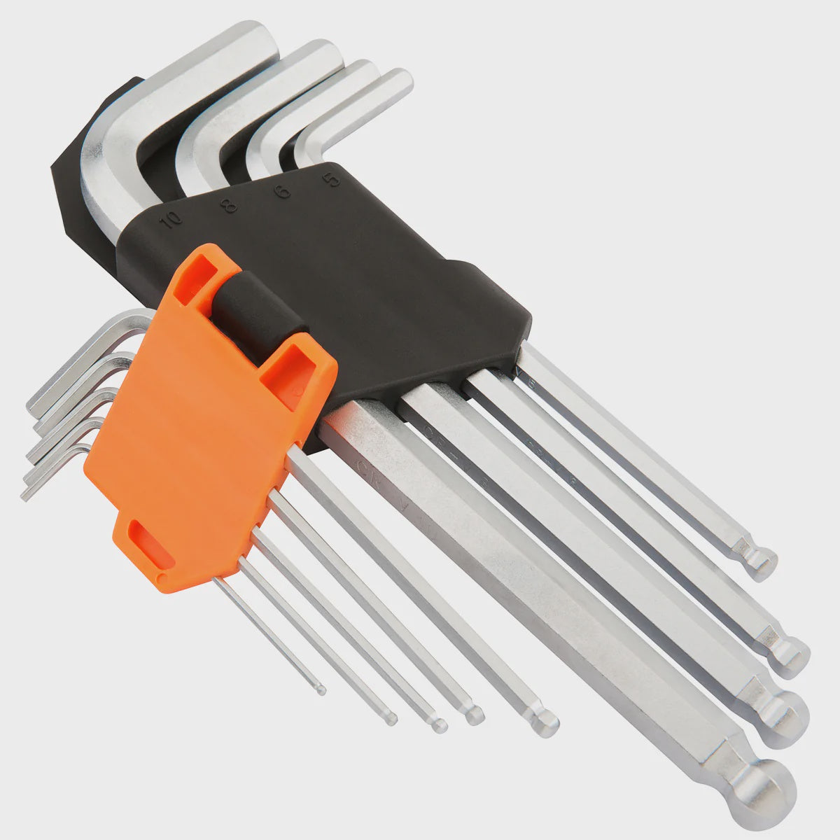 Kendo Long Arm Ball End Hex Key Set 9 Pieces