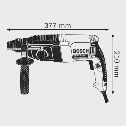 Bosch GBH 2-26 SDS+ Rotary Hammer Drill 240V with Case - 06112A3070