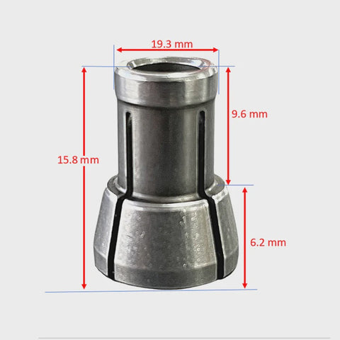 Excel 1/4" Collet 6.35mm for Excel Trimmer