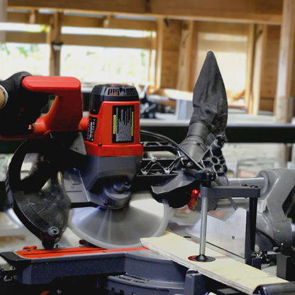 Excel 10" 255mm Sliding Mitre Saw Double Bevel 2000W/240V with Laser