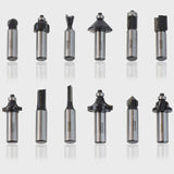 Excel 1/4in Shank TCT Router Cutter Bit 12 Piece Set