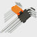 Kendo Long Arm Ball Torx Key Set 9 Pieces