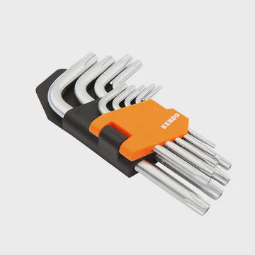 Kendo Long Arm Torx Key Set 9 Pieces