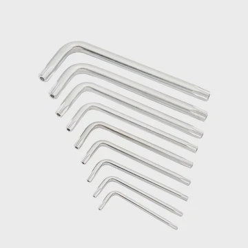 Kendo Long Arm Torx Key Set 9 Pieces