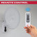 Excel 16" Wall Mount Fan with Remote Control - White