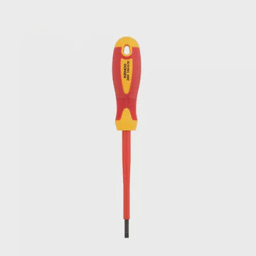 Kendo VDE Screwdriver Slotted 5.5mm x 125mm