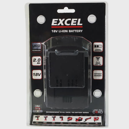 Excel 18V 2.0Ah Li-ion Battery