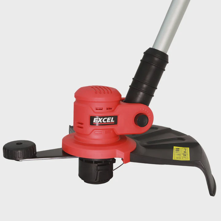 Excel 18V 300mm Grass Trimmer Cutter with 3 Adjustable Angle Body Only (No Battery & Charger)