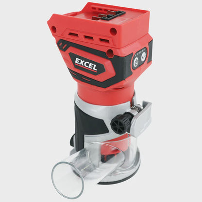 Excel 18V Cordless 1/4" Router Trimmer (Battery & Charger Not Included)