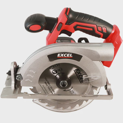 Excel 18V Cordless 165mm Circular Saw Body Only (Battery & Charger Not Included)