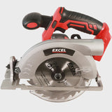 Excel 18V Cordless 165mm Circular Saw Body Only (Battery & Charger Not Included)
