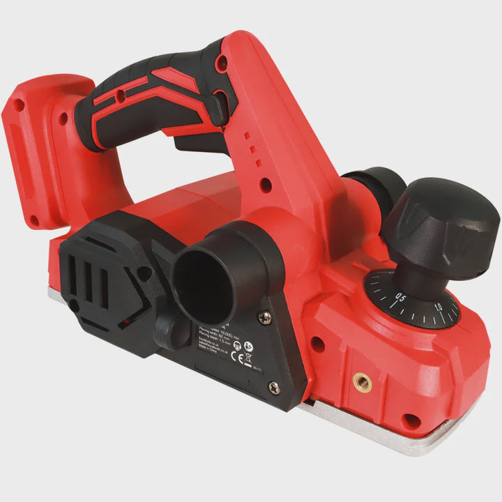 Excel 18V Cordless 82mm Planer (Battery & Charger Not Included)
