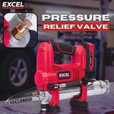 Excel 18V Cordless Grease Gun Body Only (Battery & Charger Not Included)