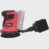 Excel 18V Cordless Rotary Sander 125mm (Battery & Charger Not Included)
