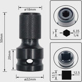 Excel 30mm Quick Release Impact Socket Hex Shank Adapter