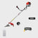 Excel 52cc Petrol Grass Trimmer & Brush Cutter 2 in1 Multi Garden Tool