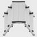 Excel Aluminium Stool Ladder Folding Hop Up 3 Tread 610mm x 390mm
